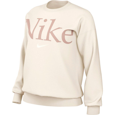 Suéter Nike Feminino Sportswear Phoenix Fleece M Beige - FN3654104