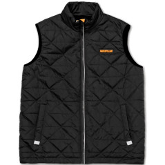 Colete Caterpillar Masculino Mediumwight Insulated Triangle Quilted S Preto - 4040117-10121