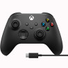 Controle Microsoft 1V8-00013 para Xbox One e Xbox Series X/S + Cabo USB-C