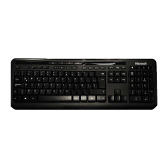 Teclado Microsoft 600 USB Espanhol Preto - ANB-00004