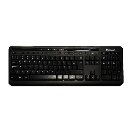 Teclado Microsoft 600 USB Espanhol Preto - ANB-00004