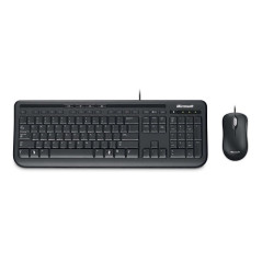 Teclado Com Mouse Microsoft 600 USB Espanhol Preto - APB-00004