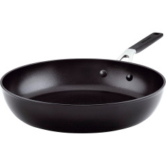 Frigideira KitchenAid 84802 Antiaderente Tripla Camada 31CM Preto Onix