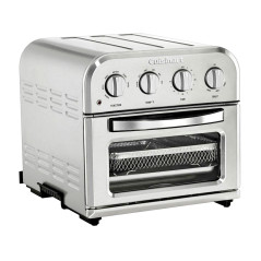 Mini Forno Eletrico Cuisinart TOA-28 Air Fryer Convecção Compacta Inoxidavel 6 Funçoes 110V