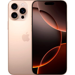 Apple iPhone 16 Pro Max 8GB+256GB 6.9″ iOS 18 - Desert Titânio - MYW53LL/A