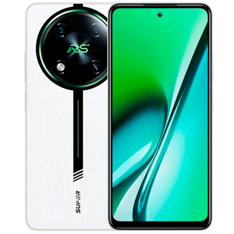 Smartphone Itel RS4 Dual SIM 8GB+256GB 6.56″ OS 13 NFC - Branco