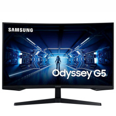 Monitor Curvo Samsung Wide Quad 32" HD HDMI/DisplayPort Bivolt - LC32G55TQWLXZP
