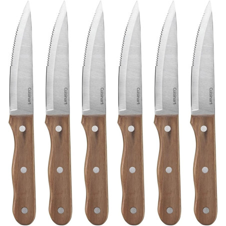 Jogo de Facas para Churrasco Cuisinart C55W-S6STK - 6 Peças
