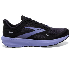 Tênis Brooks Feminino Launch 9 8.5 Preto/Roxo - 1203731B060
