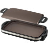 Chapa Elétrica Zojirushi EA-DCC10XJ Sizzler Cerâmica Marrom Inox 110V