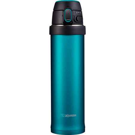 Garrafa Térmica Zojirushi SM-QHE60GK com Alça Flip-And-Go 600ML - Azul Petróleo