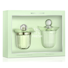 Perfume Women'secret Kit Set Its Fresh EDT 100 ML + Body Lotion 200 ML