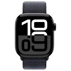 Apple Watch S10 42MM MWWG3LW/A GPS Aluminium Sport Loop - Jet Black Ink