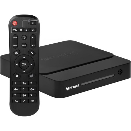 Receptor Alphasat Alphaplay Plus IPTV /4K