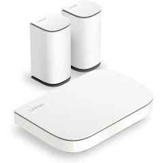 Roteador Linksys LN11011202 Micro Mesh Wi-Fi 6 AX3000 3PK + 2 Nodes Multi-Gig