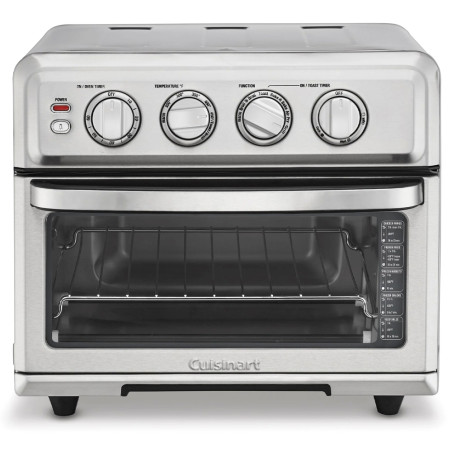 Air Fryer Cuisinart TOA70CL com Grelhador Inox 1800W 8 Funções 17L 220V 50Hz
