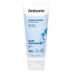Creme para Mãos Babaria Ultra Hidratante Ácido Hialurônico 75ML