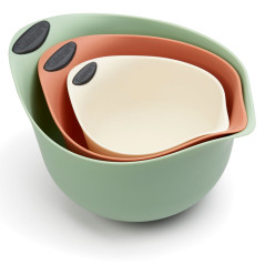 Kit Tigelas de Mistura Cuisinart CTG-00-3MBD Desert Matte 1.5L 3L 5L - 3 Peças