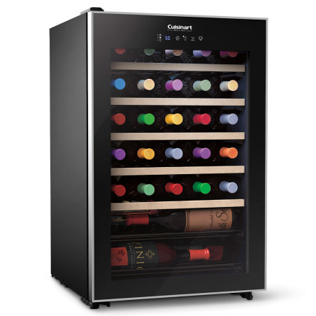 Adega Cuisinart CWC-60CU Touch Climatizada por Compressor 30 Garrafas 110V - Preto