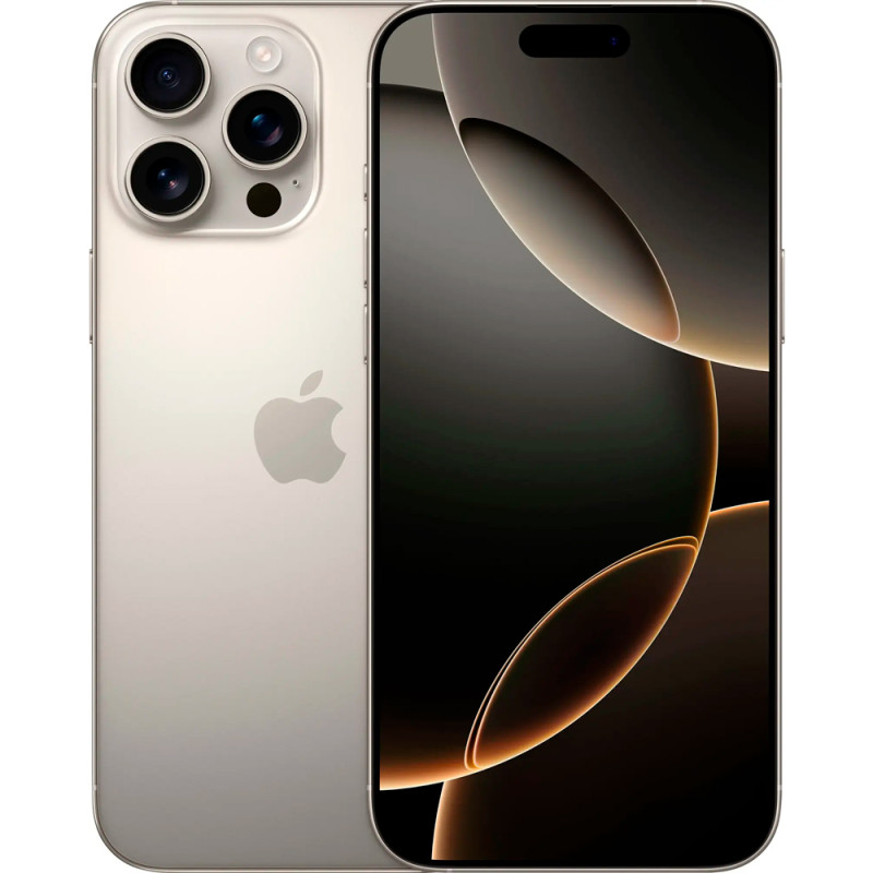 Apple iPhone 16 Pro Max 8GB+256GB 6.9″ iOS 18 - Natural Titânio MYW63LL/A