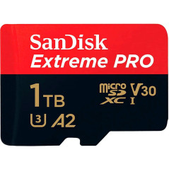 Cartão de Memória SanDisk Micro SDXC Extreme Pro 1TB 200 MB/S - SDSQXCD-1T00-GN6MA