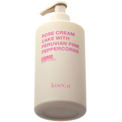 Sabonete Líquido para Mãos e Corpo Kuoca Rose Cream Cake With Peruvian Pink Peppercorns Wash Hand Y Body-Jab Corp
