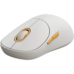 Mouse Sem Fio Xiaomi Mouse 3 1.200 DPI Wireless Branco - 57943-BHR8912GL-XMWXSB03YM