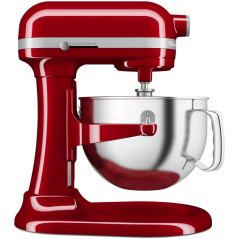 Batedeira KitchenAid KSM60SECXER Com Elevação de Tigela 11 Velocidades 500W 5.6L 110V - Vermelho