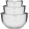 Tigelas de Mistura Cuisinart CTG-00-SMBSB Aço Inoxidável Preto - 3 Peças