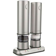 Kit Moedor de Temperos Elétrico Cuisinart SP-4 Recarregável Bivolt Inox