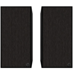 Caixa de Som Sem Fio Klipsch Bookshelf The Nines Acústicas 480W Woofers 8” (PAR) - Preto