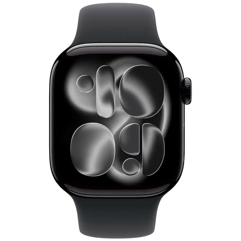 Apple Watch S11 46MM MEUX4LW/A GPS Sport Band M/L - Jet Black