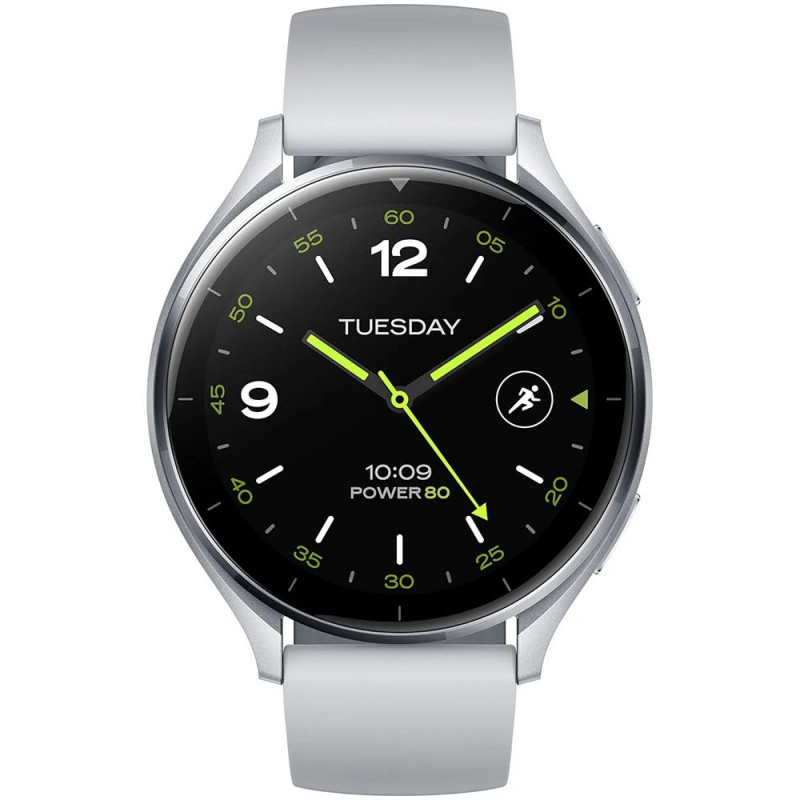 Smartwatch Xiaomi Watch 2 Silver Case With Gray Tpu STRAP 53601-BHR8034GL-M2320W1