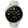 Smartwatch Xiaomi Watch 2 Titan Gray Case With White Leather STRAP 59504-BHR9306GL