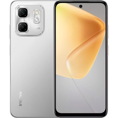 Smartphone Infinix HOT 50i X6531 Dual SIM 4GB+256GB 6.7″ OS 14 - Titanium Grey BR EU 10064259
