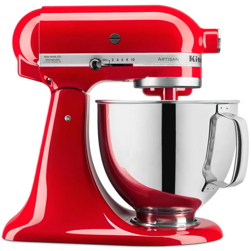 Batedeira KitchenAid KSM150PSPA 10 Velocidades 325W 4.8L 110V - Vermelho