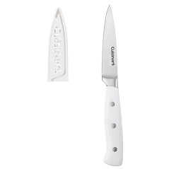 Faca de Descascar Legumes Cuisinart TRCW-H3PRC 9CM Com Protetor de Lâmina - Branco Fosco