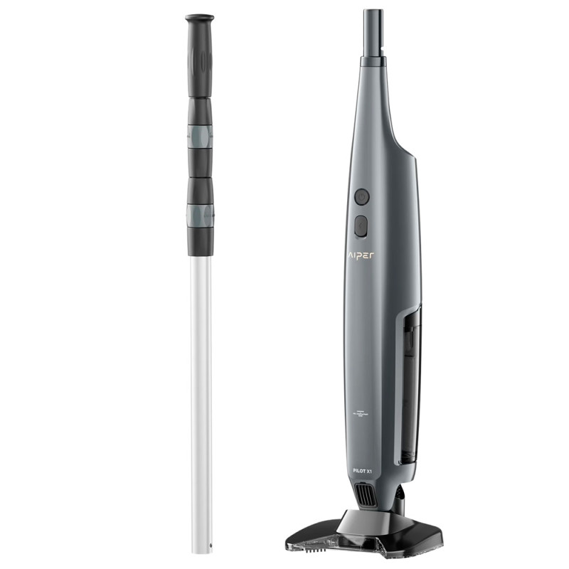 Robô Aspirador Portátil Aiper Pilot X1 Recarregável Para Piscina - Preto