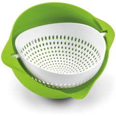 Kit Escorredor de Alimentos Cuisinart CTG-00-SCLDC 2 em 1 Cesta Giratoria 5L