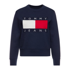 TOMMY HILFIGER SUDADERA F DW0DW07414-CBK-02-M  BLACK IRIS - DW0DW07414-CBK-02-M