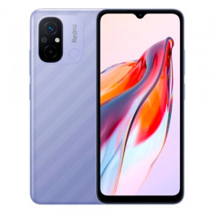 Smartphone Xiaomi Redmi 12C Dual SIM 3GB+64GB 6.71" OS MIUI 13 - Lavender Purple US 45662