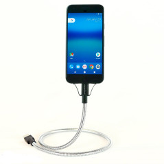 Cabo FuseChicken Usb-A/Lightning 0.6m Bobine Auto Edition Car Dock Prata - ULC