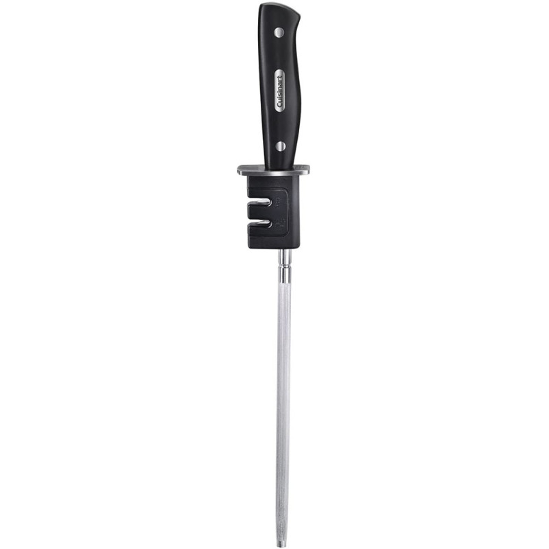 Afiador Cuisinart C77TR-9SHP Inox Triplo Rebite 23CM Preto