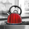 Chaleira Cuisinart CTK-EOS17R Esmaltada Indução 2L - Aura Vermelha