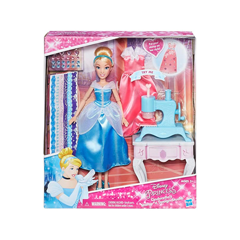 Boneca Hasbro Princesa Disney B6908 Cinderela Estúdio