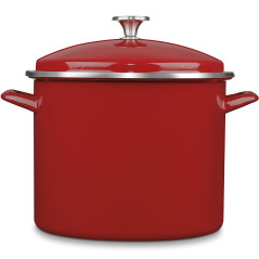 Panela Cuisinart Stockpot Chef's Esmalte Vermelho 12 Litros - EOS126-28R