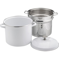 Caçarola a Vapor Chef's Cuisinart EOS126-28WS Branca 12L